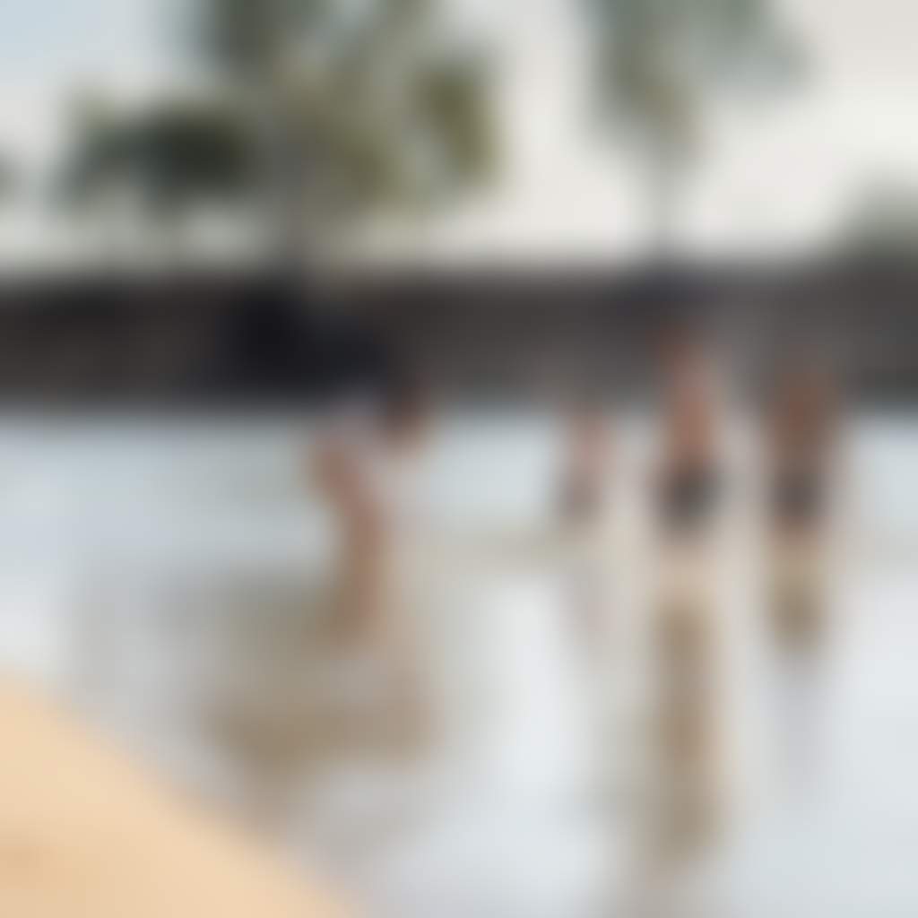 Resized family h aving fun playing in the Murray River on a sunny day