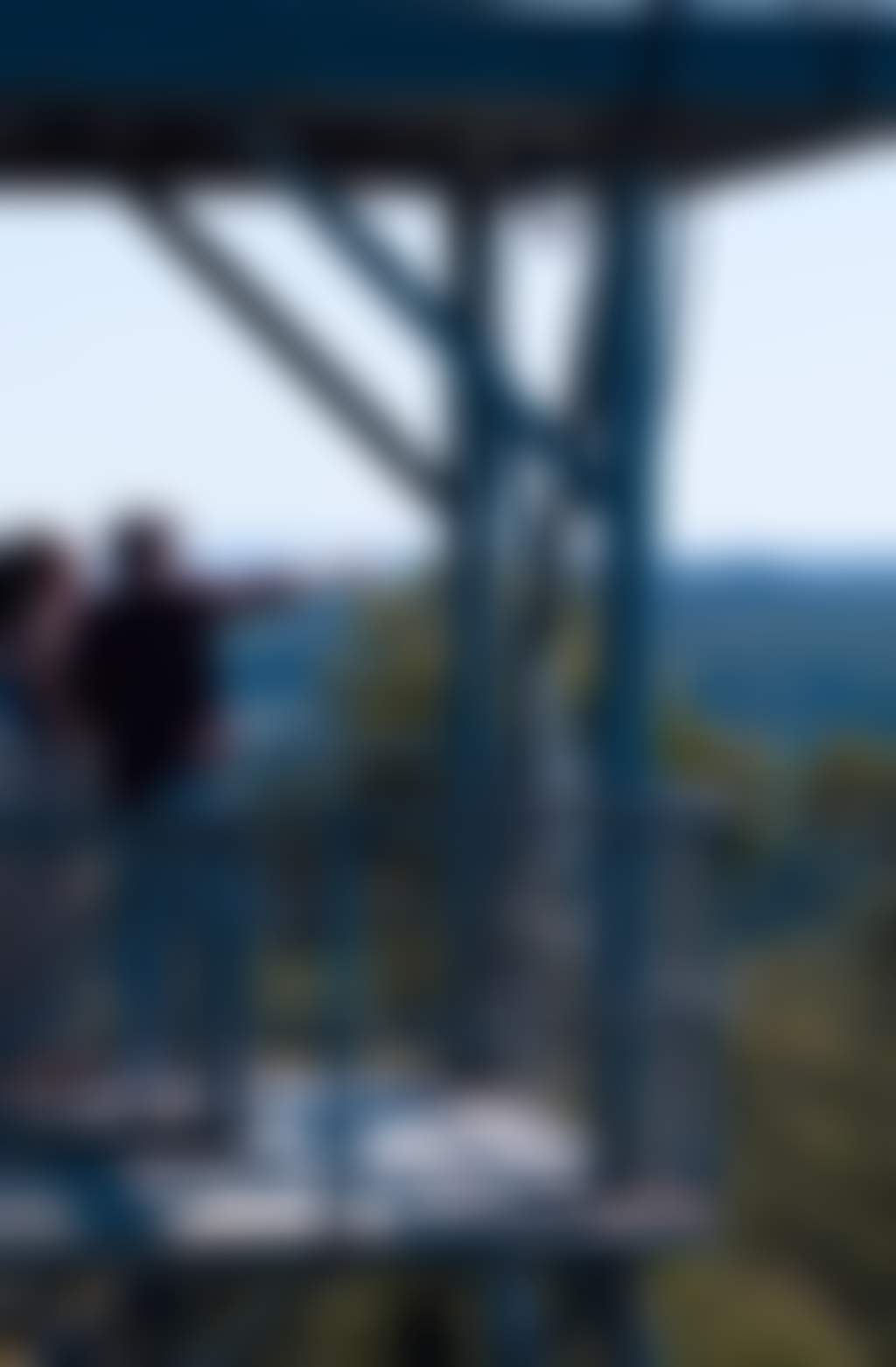 Couple at Rushworth Whroo Lookout Tourism