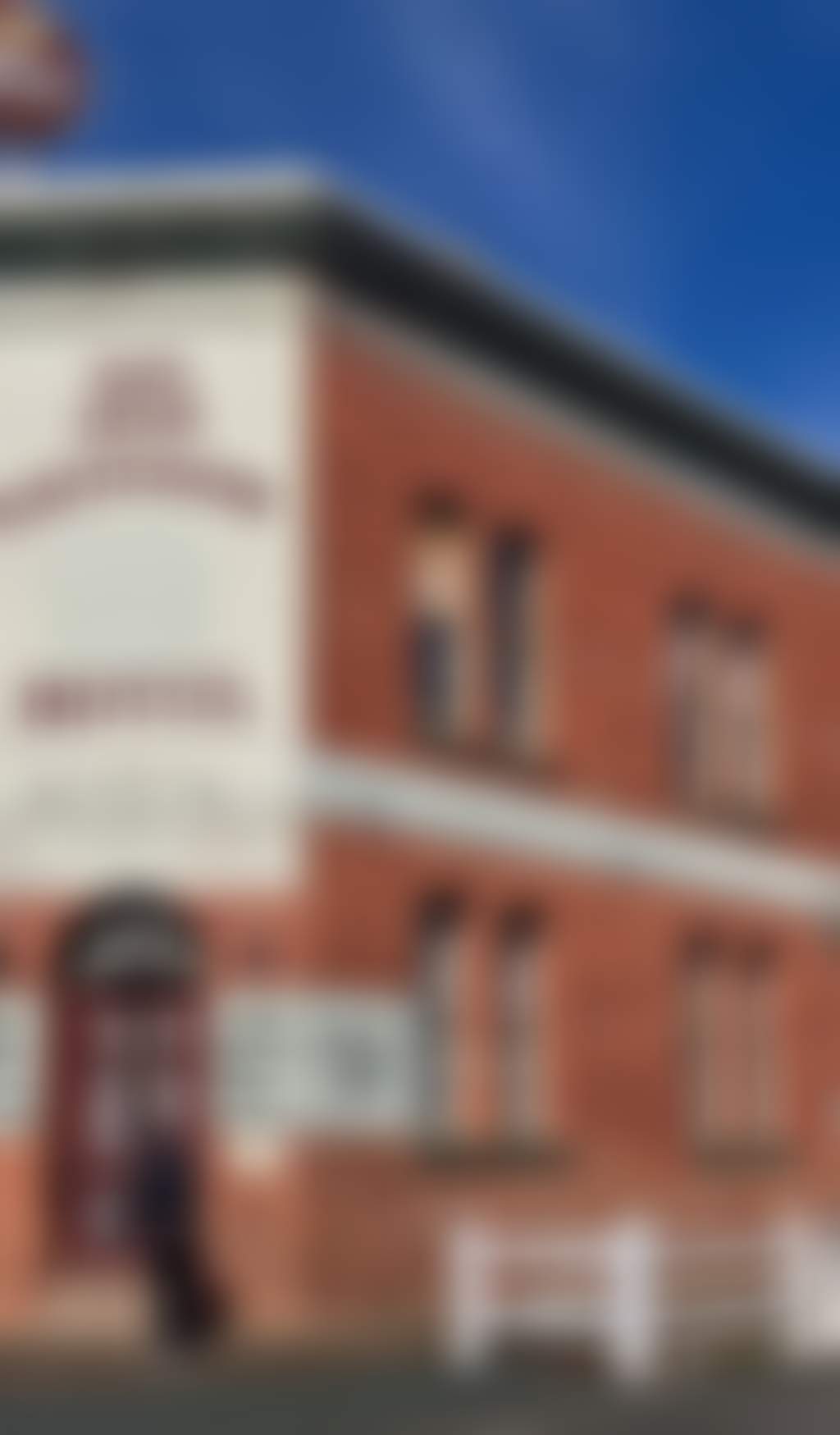 Historic brick Criterion Hotel in heritage main street in Rushworth