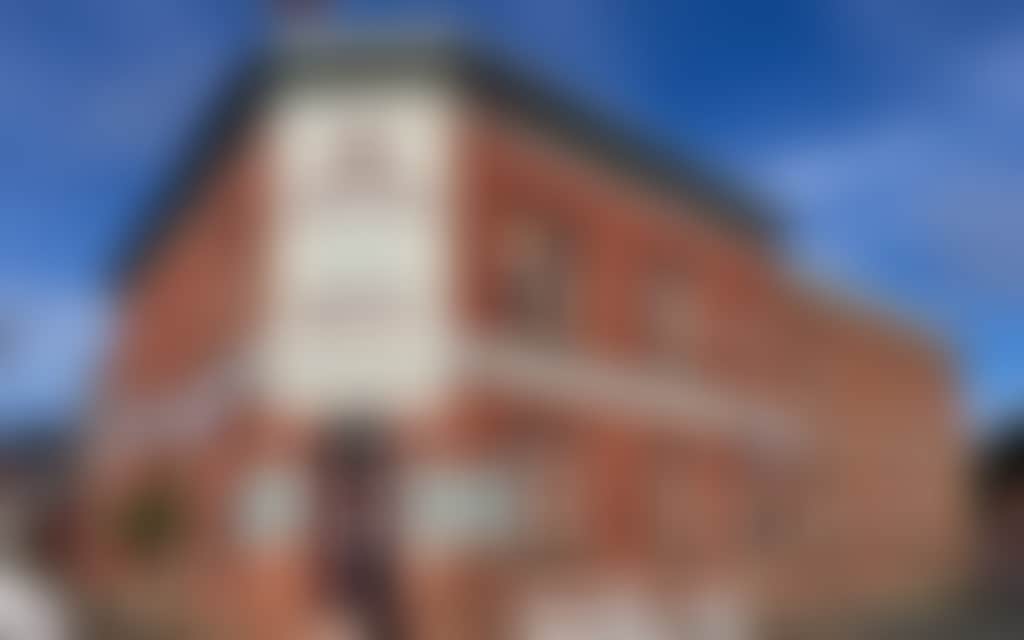 Historic brick Criterion Hotel in heritage main street in Rushworth