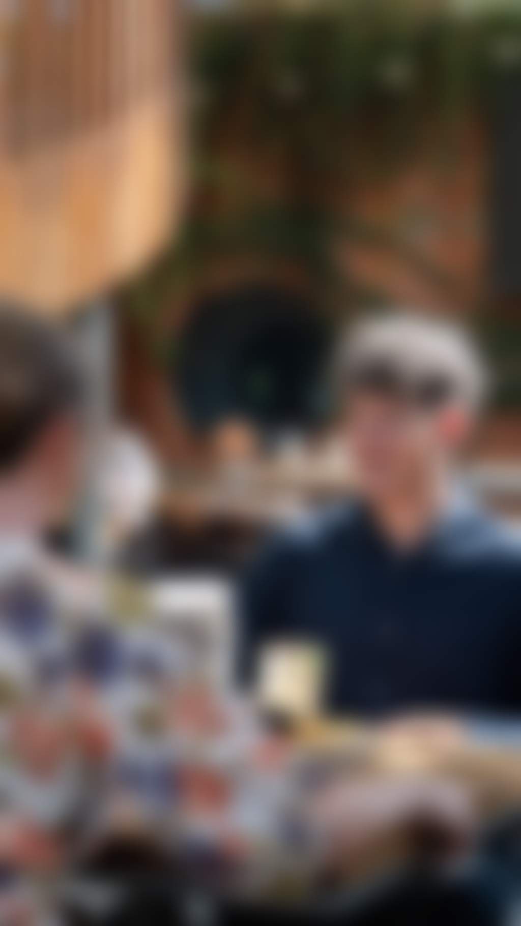 Two people enjoying a meal at the American Hotel